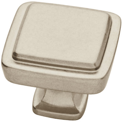 (Paquet de 5) Nickel Bedford bouton raffiné de 1-1 / 4 po