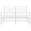 Structure de lit en métal Danzell, robuste, sans matelas-973433470-957801853