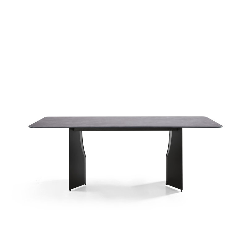 Table de salle à manger Arechiga, Gris