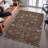 Premium Machine Washable Dahl AMF1085 Floral Rug-603190705