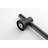 28-inch Slide Bar Handheld Shower With 59-inch Hose And Adjustable Height In Deep Black Color