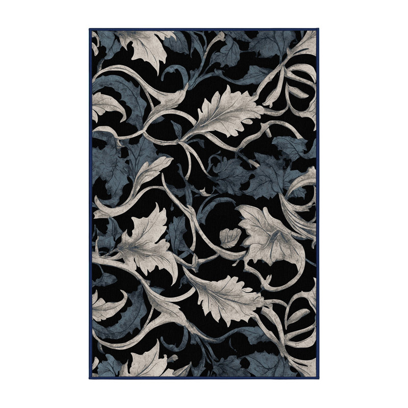 Lunar Trace Rug, Rectangle 4' x 6'