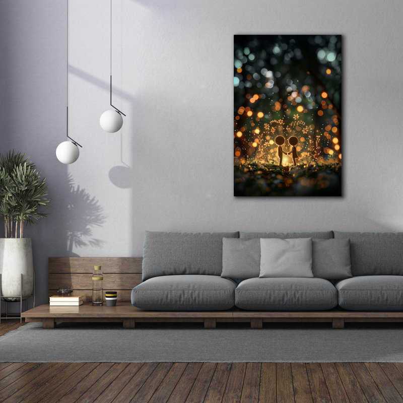 "Epic Graffiti" Me and You Forever "par r3darch0n, art mural sur toile, H 60 po x l 40 po x P 1,5 po