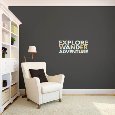 Non-Wall Damaging Wall Decal