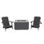 Chaise Adirondack d'extérieur Breianna-1284873152