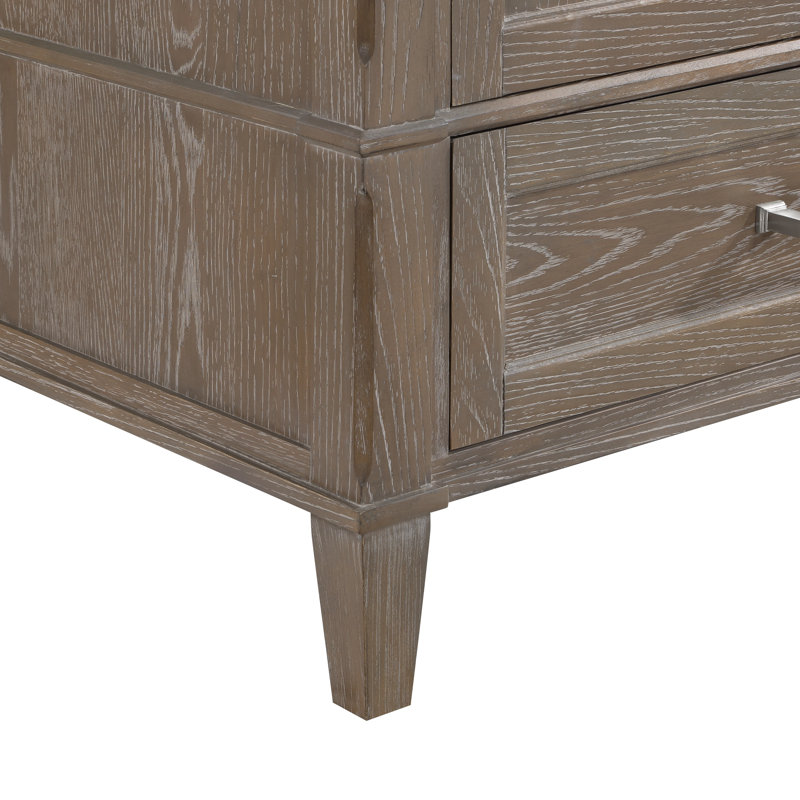 Montauk 36'' W Single Vanity, White Granite, Midnight Black