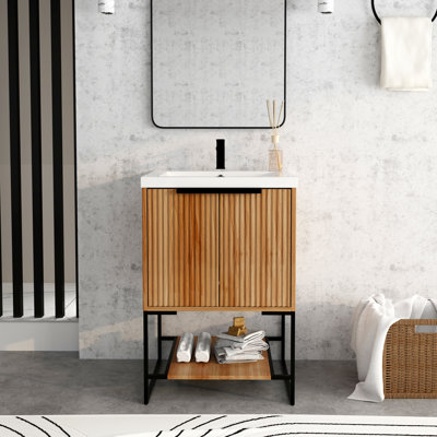 Meuble-lavabo simple 24 po