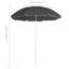 Parasol d'extérieur 100% anthracite anthracite 70%-428052910