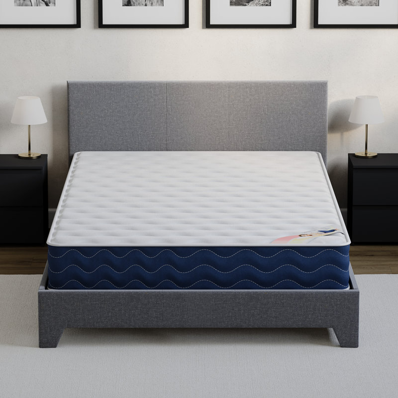 Gel Memory Foam Bonnell Spring Mattress Supportive, Breathable Sleep Design, Small Double (4')