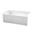 Grayley 60'' x 32'' Soaking Acrylic Bathtub-44684282-50480623