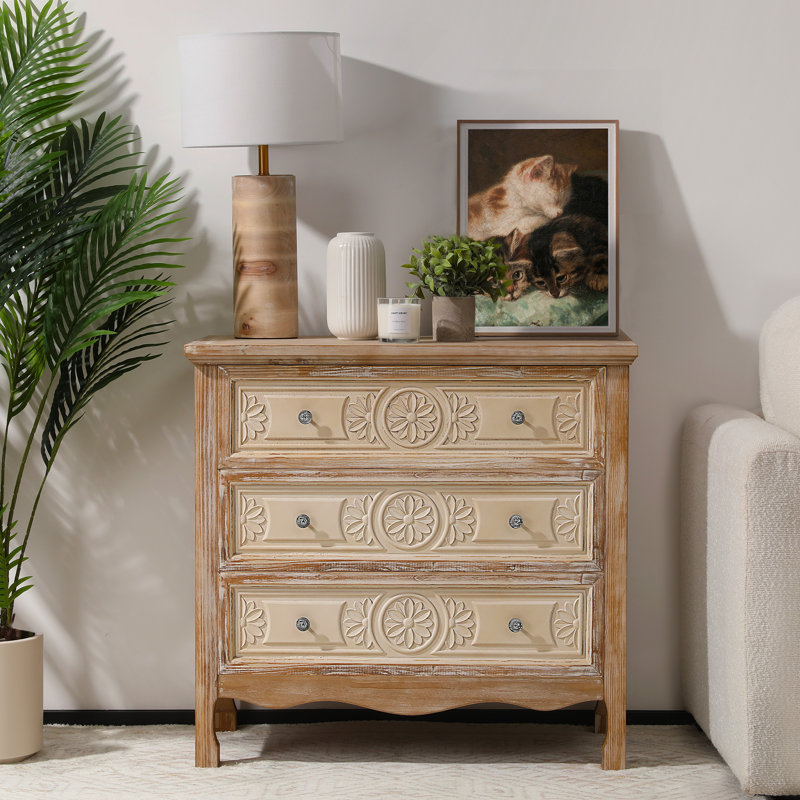 Castella 3-drawer Chest of Drawers
