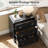 Painted 3-Drawer Nightstand For Bedroom-585351934