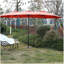 Grand parasol d'extérieur double face 14,8 pi avec manivelle (kaki) (sans base)-1036814082