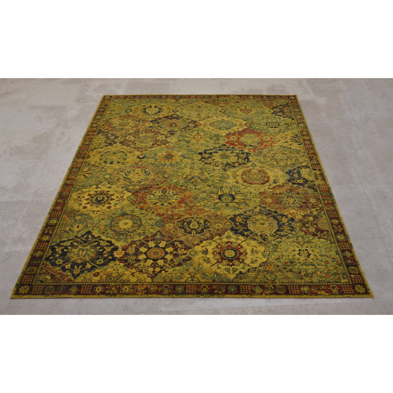 Kojo Oriental Indoor Rug, Rectangle 5'6" x 8'