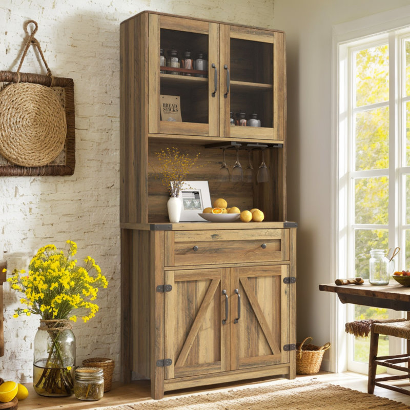 Kenderek 31.52'' Bar Cabinet
