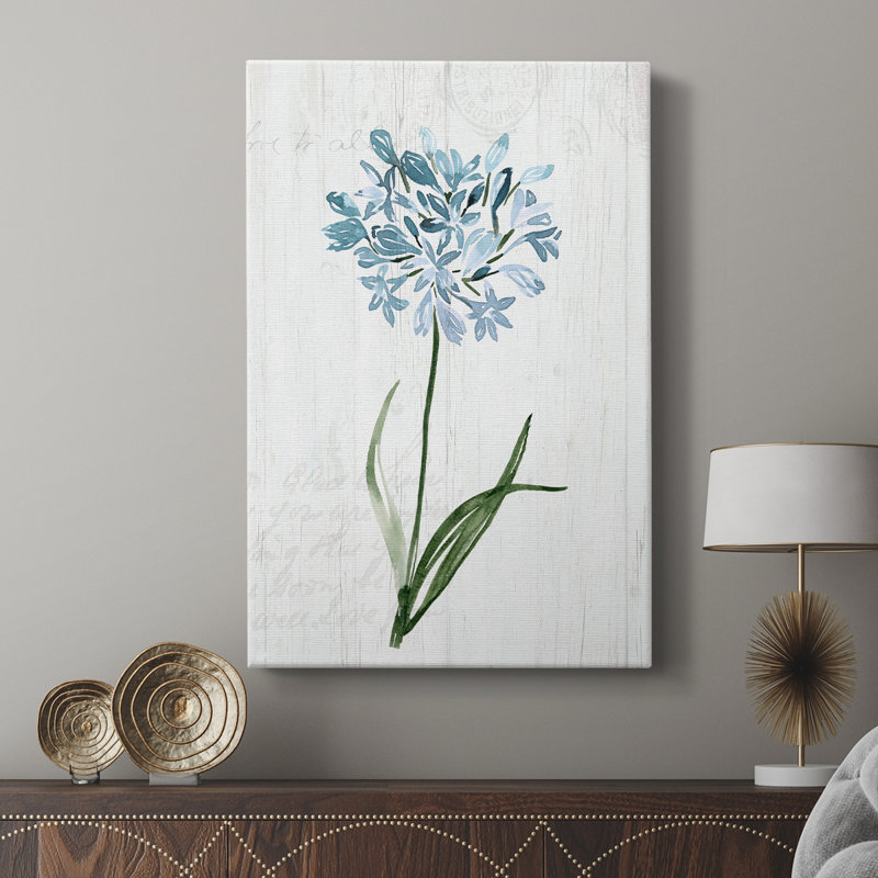 Garden Botanical I -Galery Enveloppé Cavas, H 27 po x l 18 po