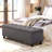 Favien Linen Upholstered Storage Bench-1126448968