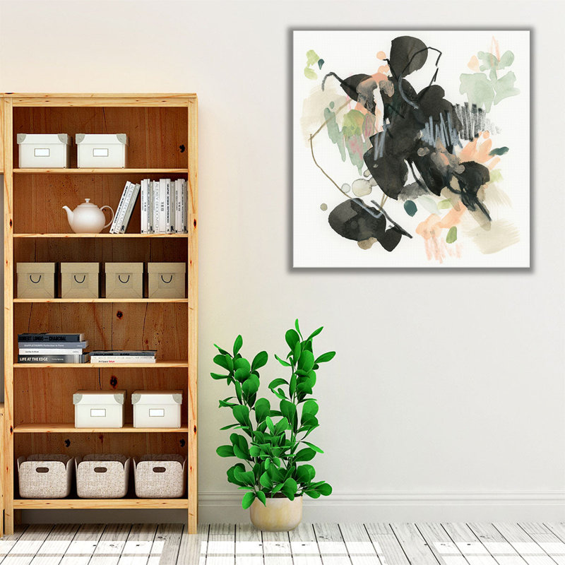 Drifting Stones I - reproduction d'art sur toile, H 20 po x l 20 po