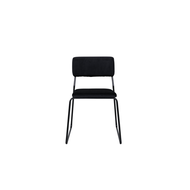 Eustachius 48.5cm H Velvet Upholstered Side Chair