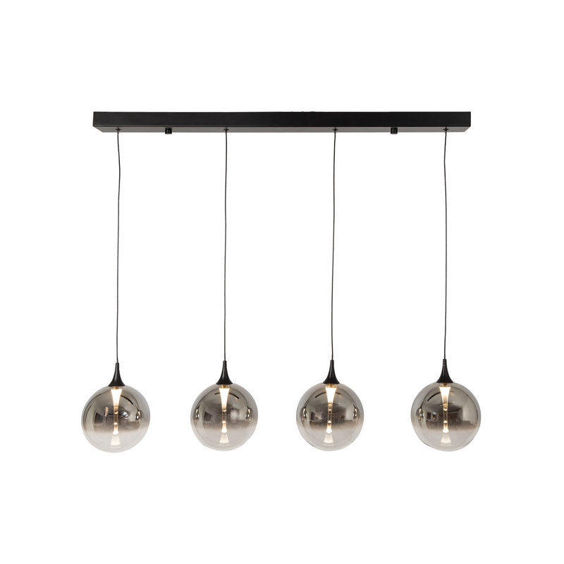4 - Light Matte Black Pendant
