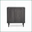 Commodes et amp; Armoire, commode 3 tiroirs Mid-Century | Gris | Panneau de fibres à densité moyenne