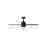 Santo - 52'' 3 Blade LED Ceiling Fan - White Finish-1374394867-1374394866