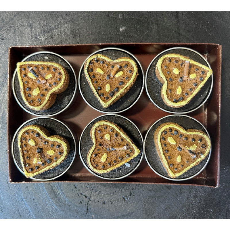 Bougie photophoree avec un gâteau au chocolat