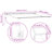 Vidaxl Automatic Retractable Awning With LED Red And White Stripe-114017509-114017508
