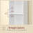 63" H 6-Tier Standard Bookcase-114294575