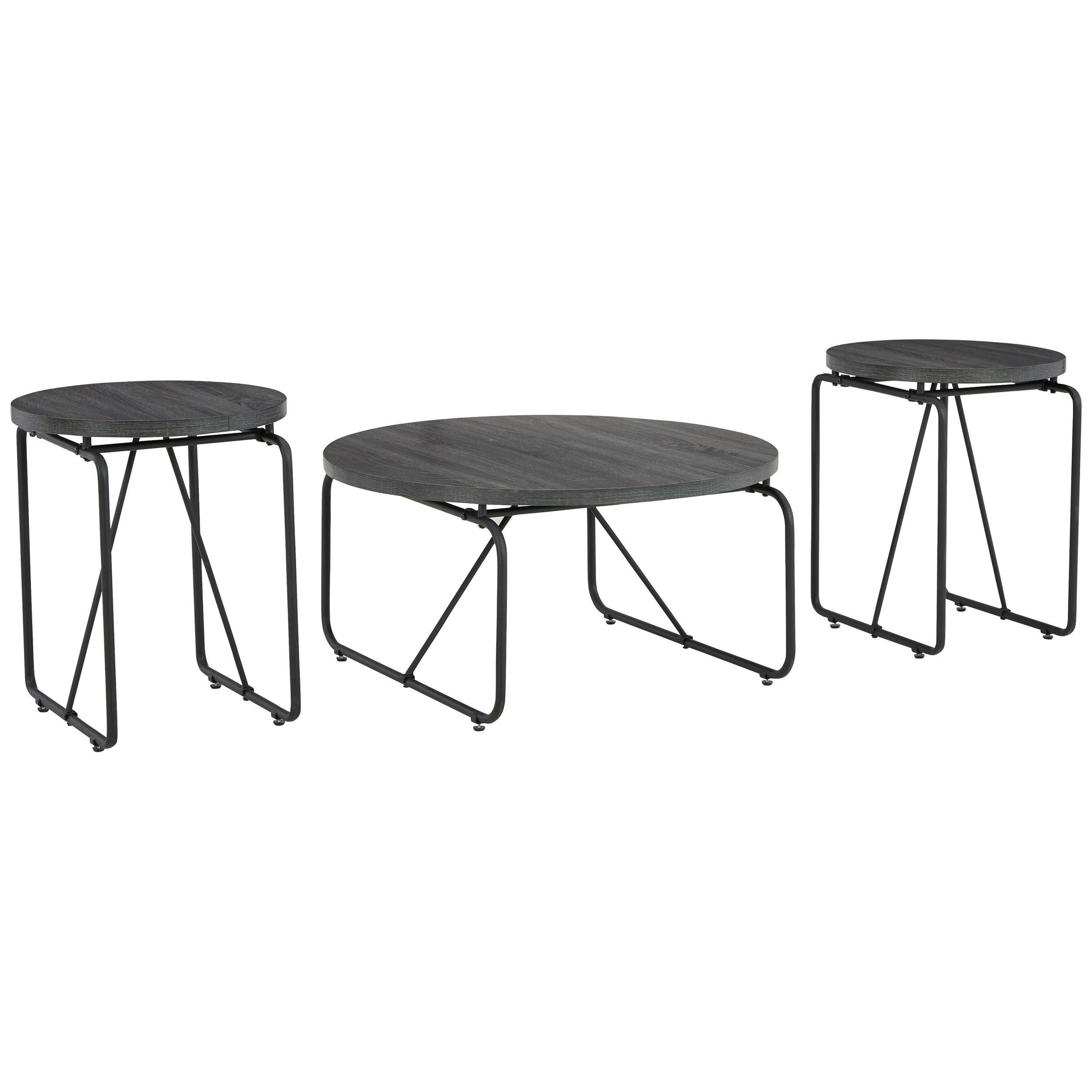 17 Stories 3 Piece Living Room Table Set Wayfair