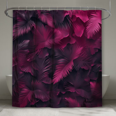 Rideau de douche Tropical