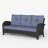 Outdoor Wicker Patio Sofa 3-seater-108300353-108300354