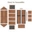 Wooden Shed Outdoor Storage Shed