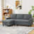  Bergvin 74.8" Upholstered Sleeper Sofa -1020432139