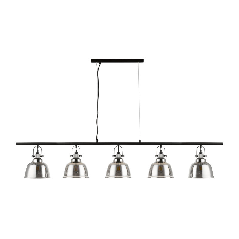 Clintwood 5 - Light Kitchen Island Pendant, Smoke