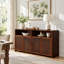 Armoire de rangement 63 po Mid-Century-1227858176