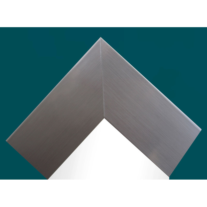 Tieger Mirror, Brushed Nickel, 53" H x 34.5" W