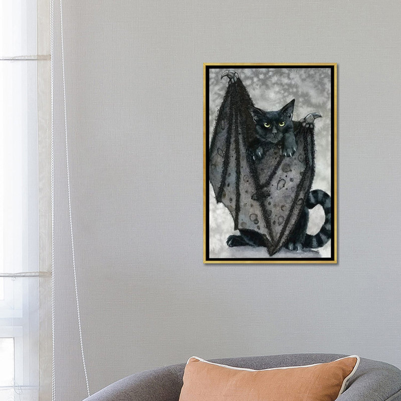 « Furling » par Maggie Vandewalle-reproduction d’art, Toile encadrée d'or, H 26 po x l 18 po x 1,5 po, Pas de tapis