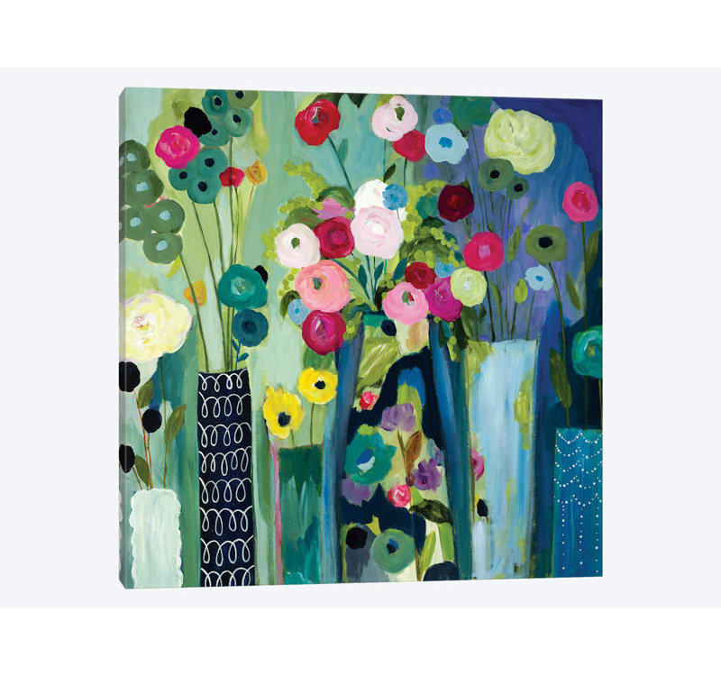 « create beauté every day », impression sur toile, H 12 po x l 12 po x P 1,5 po, Toile tendue, Pas de tapis