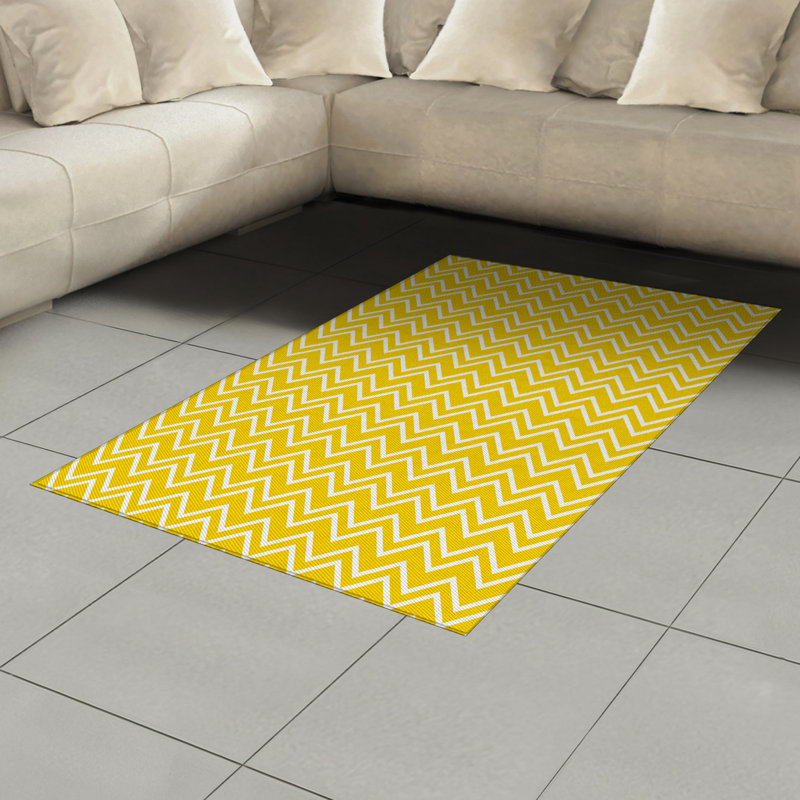 Modern High Density Long Fiber Poly Threads Decorative Area Rug Carpet, Rectangle 4' x 5'8"