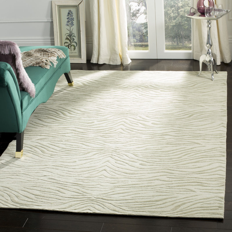 Tapis à motif animal en soie et laine Journey Martha Stewart, Rectangle 9 pi 6 po x 13 pi 6 po