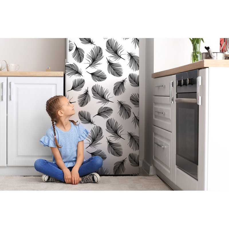 Plants & Flowers Door Decal, 190'' H x 70'' W