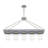 Devon Park 5 - Light Kitchen Island Linear Pendant-46286842