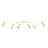 42'' 6 -Light Fixed Track Track Kit with Dimmable and Adjustable Head