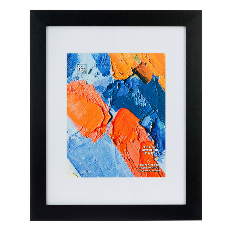 Mirabelle Black Matte Picture Frame