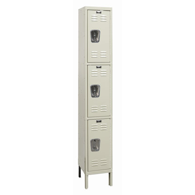 Galvanite Metal 3 - Tier 12'' School Locker