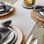 Geoghegan Woven Paper Solid Colour Round Placemat-1945321524