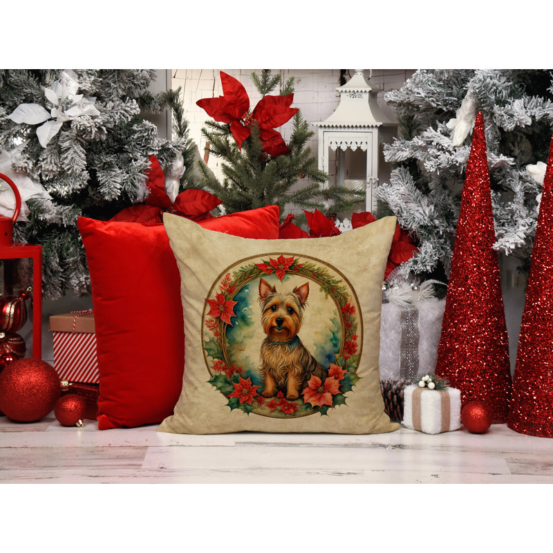 Coussin Christmas, Carré, 18 po x 18 po
