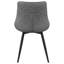 Chaise d'appoint pivotante touffetée (ensemble de 2)