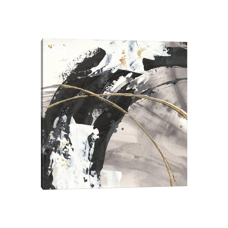 Gilded Arcs II by Chris Paschke - Wrapped Canvas Painting, 66.04 cm H x 66.04 cm W x 1.91 cm D